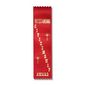 Outstanding Citizenship 2"x8" Stock Lapel Award Ribbon (Pinked)